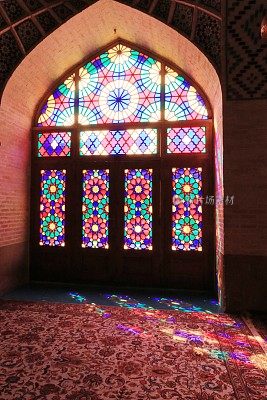 粉色清真寺，Nasir Al-Mulk清真寺，设拉子